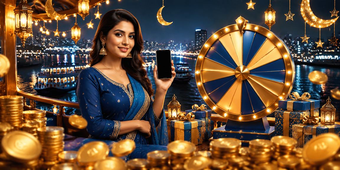 ঢাকায় ঈদ উৎসবের আনন্দের মাঝে অনলাইন গেমিং উপভোগ করছেন একজন ব্যবহারকারী