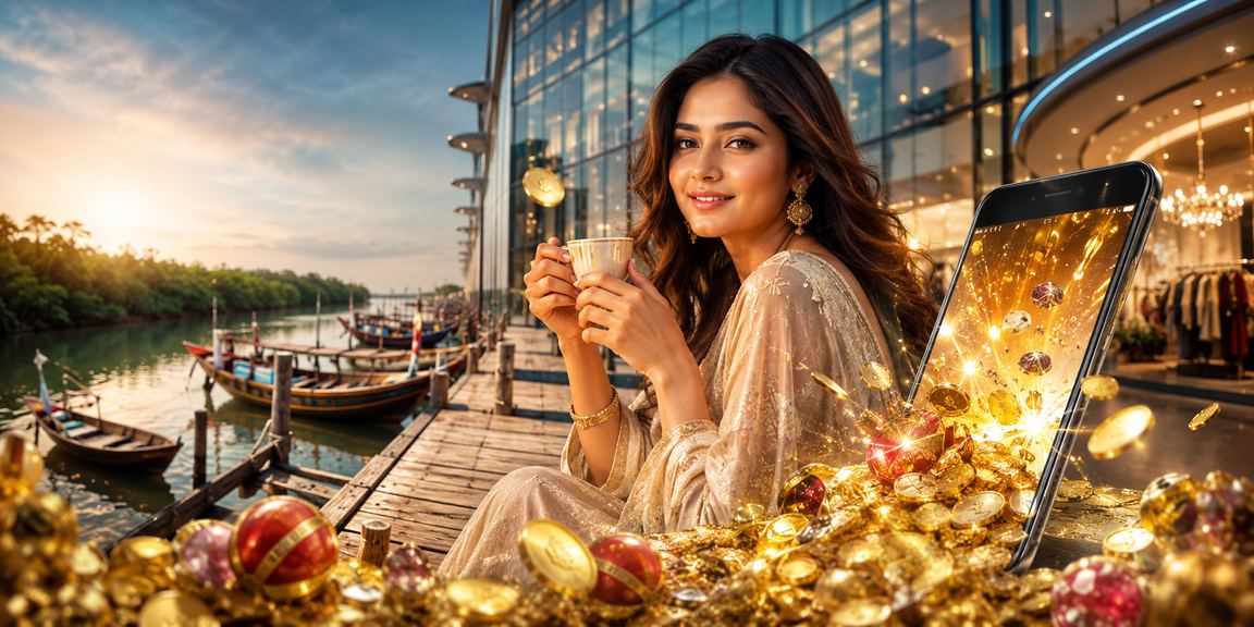 খুলনায় মোবাইলে নিরাপদে অনলাইন প্ল্যাটফর্ম ব্যবহার করছেন একজন ব্যবহারকারী